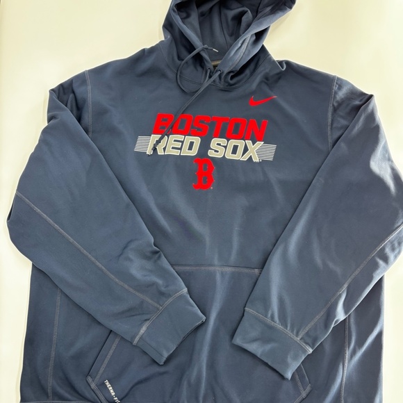 NIKE MLB Boston Red Sox Hoodie Size XXL 049 - Picture 6 of 6